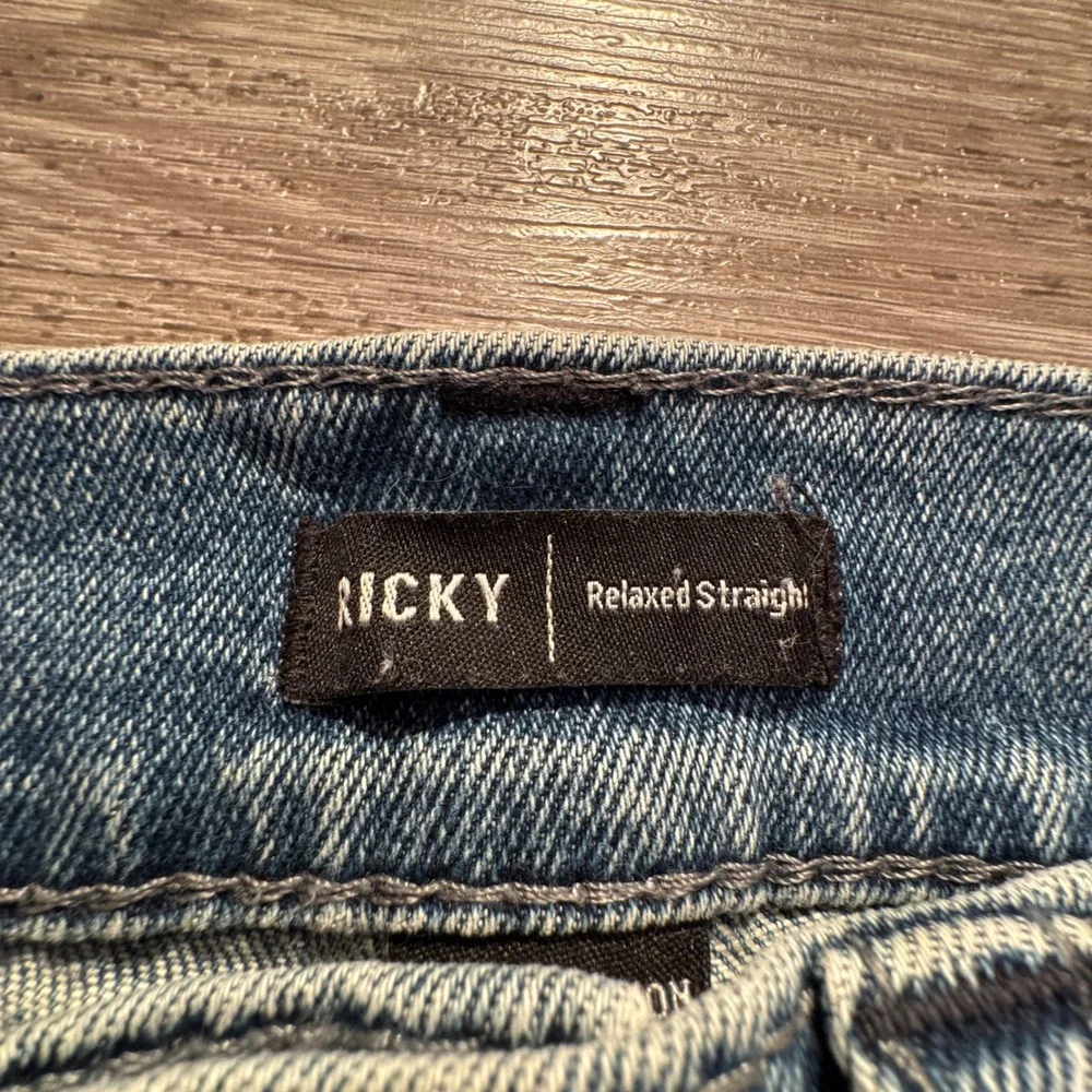 True Religion Ricky Jeans Shorts Mens 32 Blue Cotton Denim Relaxed Straight Y2K